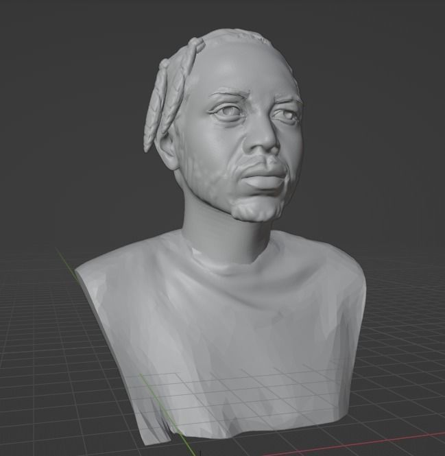 Kendrick Lamar 3D print model_5