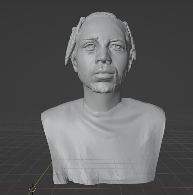 Kendrick Lamar 3D print model_9
