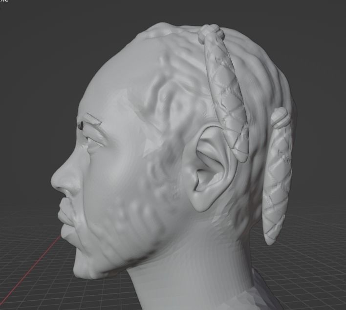 Kendrick Lamar 3D print model_8