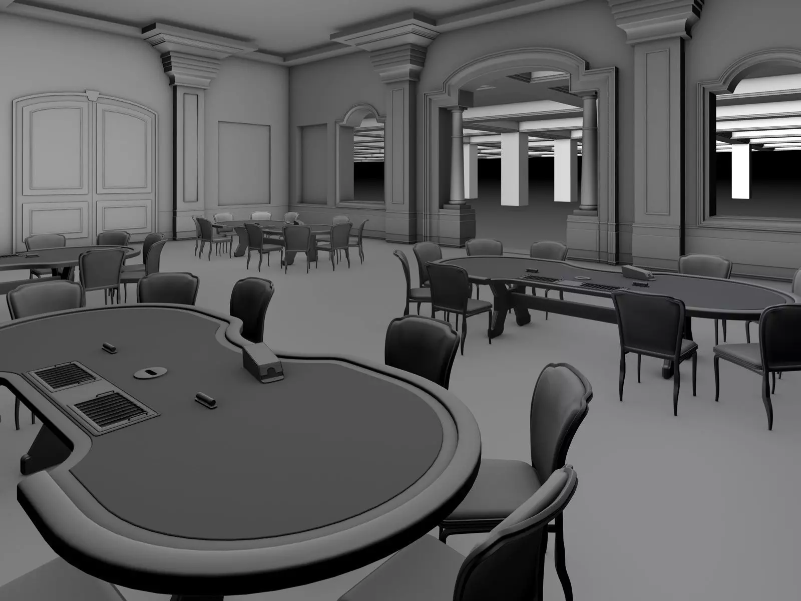 American Casino 3D model