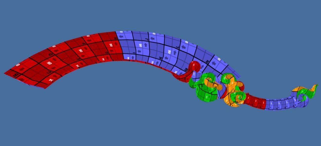 The Evil Cutter Melee Low-poly 3D model_10