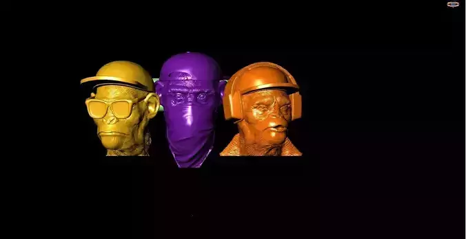 3 monkey no speak no listen no seen