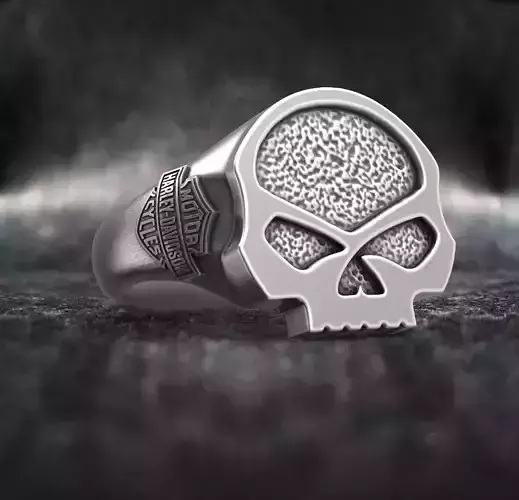 Ring Harley 3d model for 3d printing 3D print model