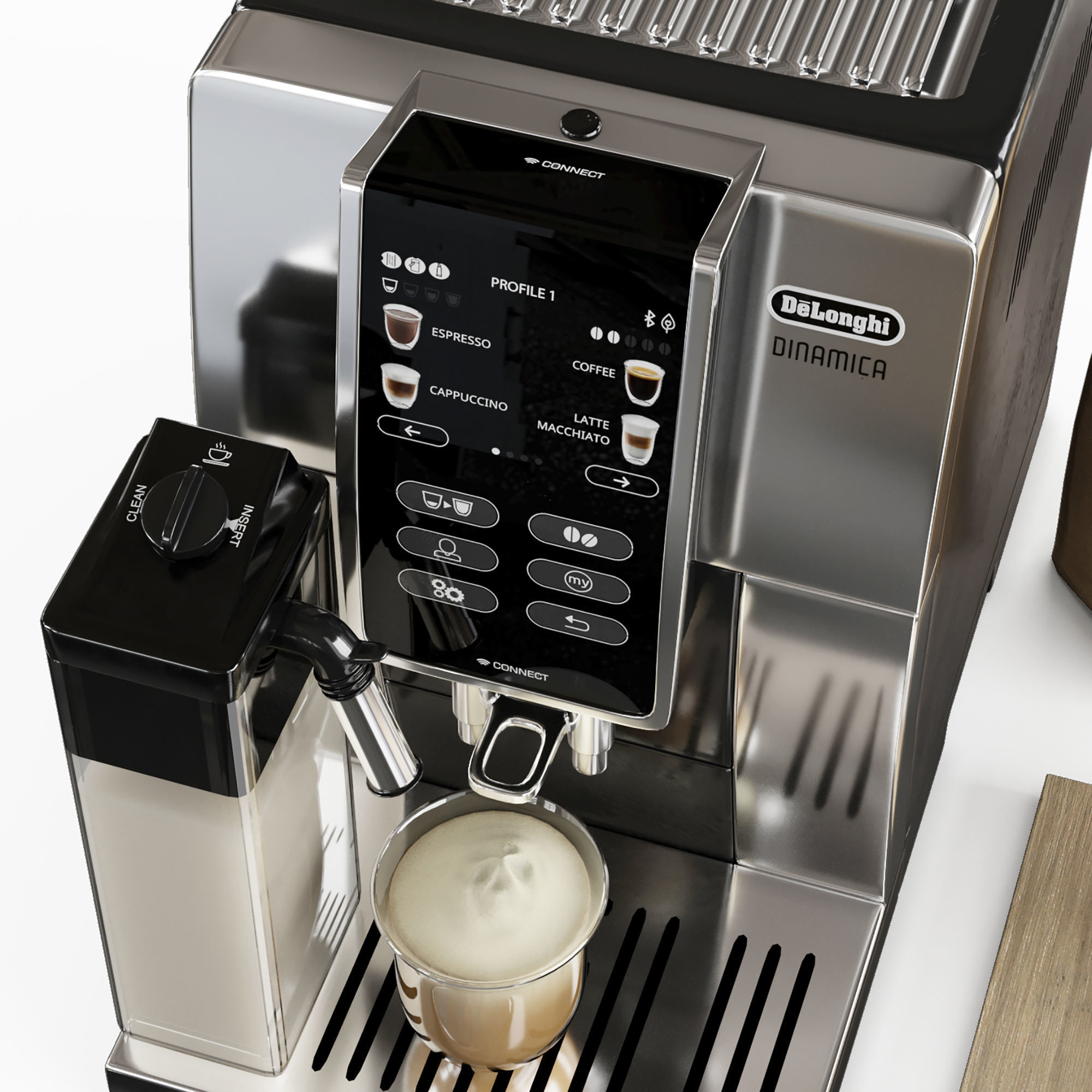 Delongi Coffee maker Dinamica 3D model_3
