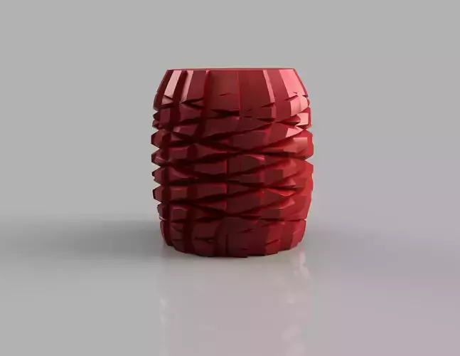 CRYSTAL VASE V003
