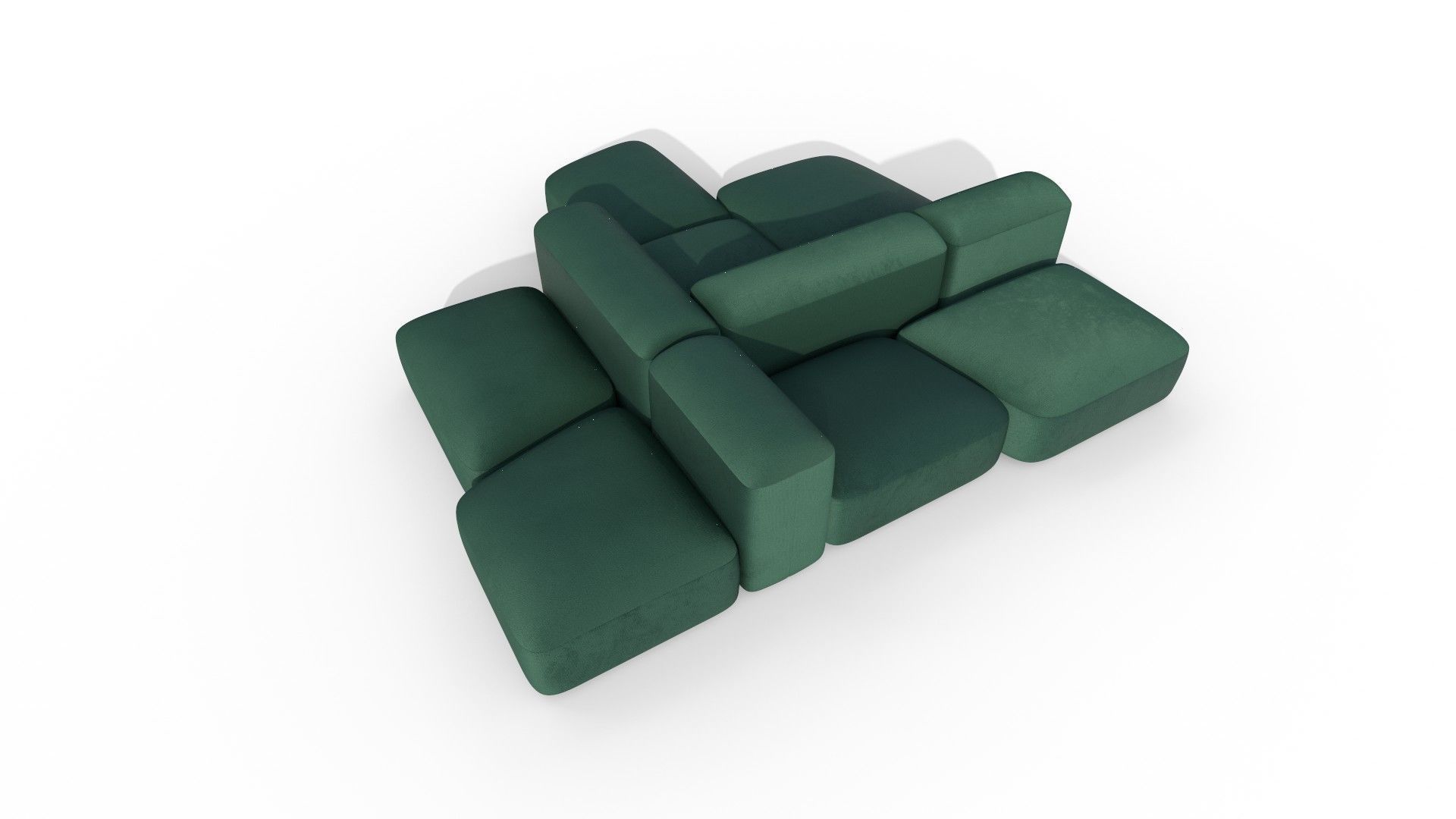 Modular and Customizable Sofa 3D model_31