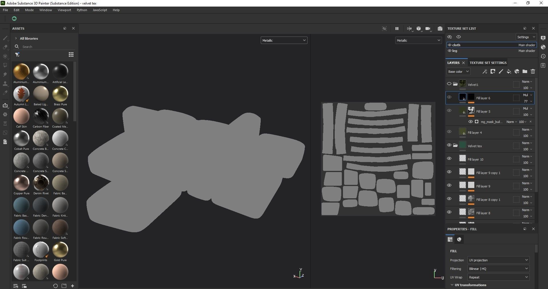 Modular and Customizable Sofa 3D model_24