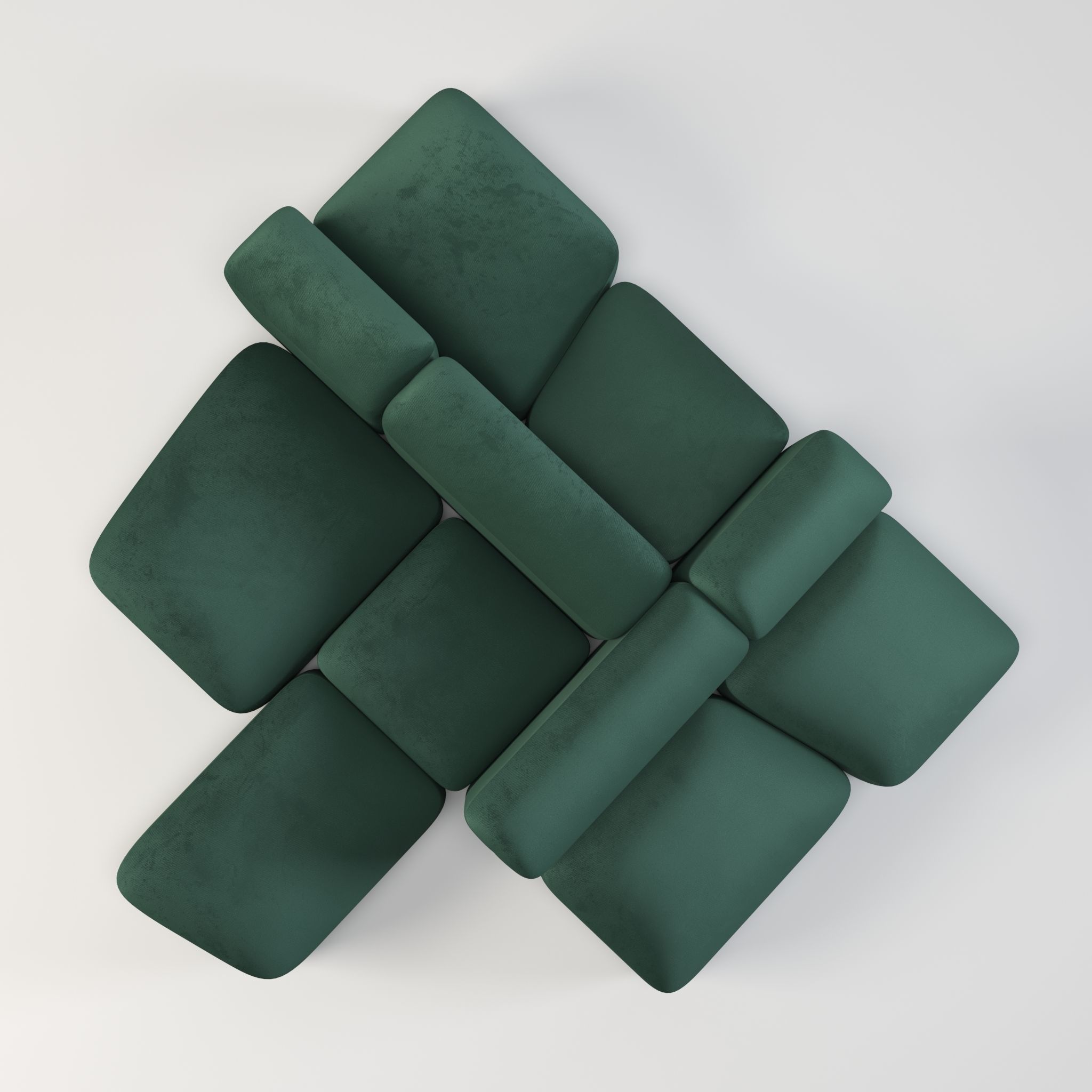 Modular and Customizable Sofa 3D model_3