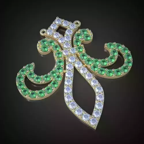 My Exclusive Pendant  3D 0077 printable model10