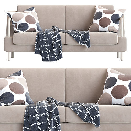 Normative Sofa in Warm Beige Edition 3D model 3