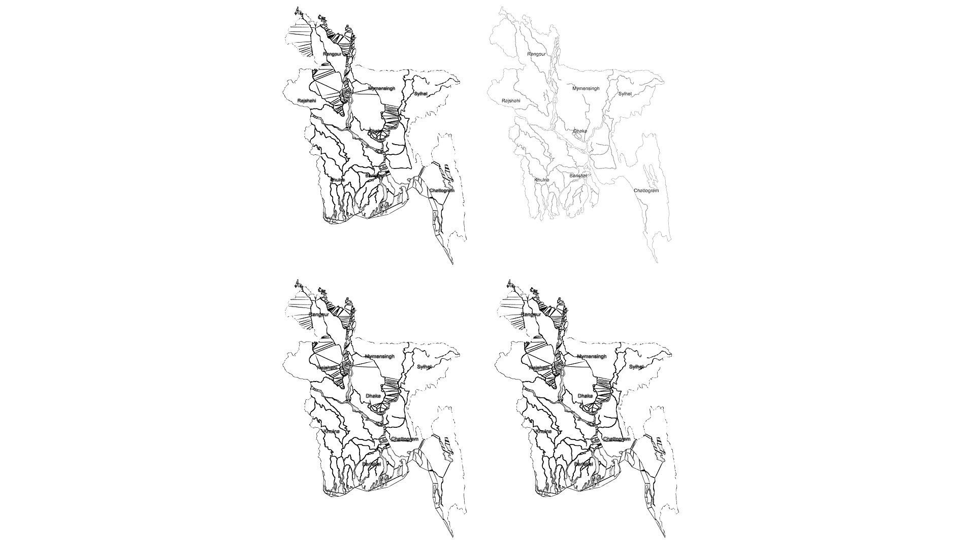 Bangladesh Map 3d Model 3D model_22