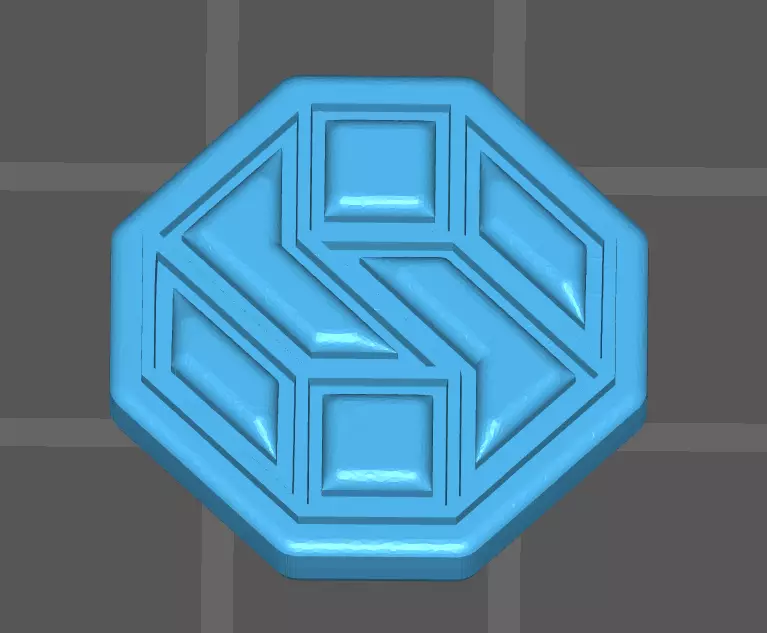 AOMZ logo Free 3D print model_0