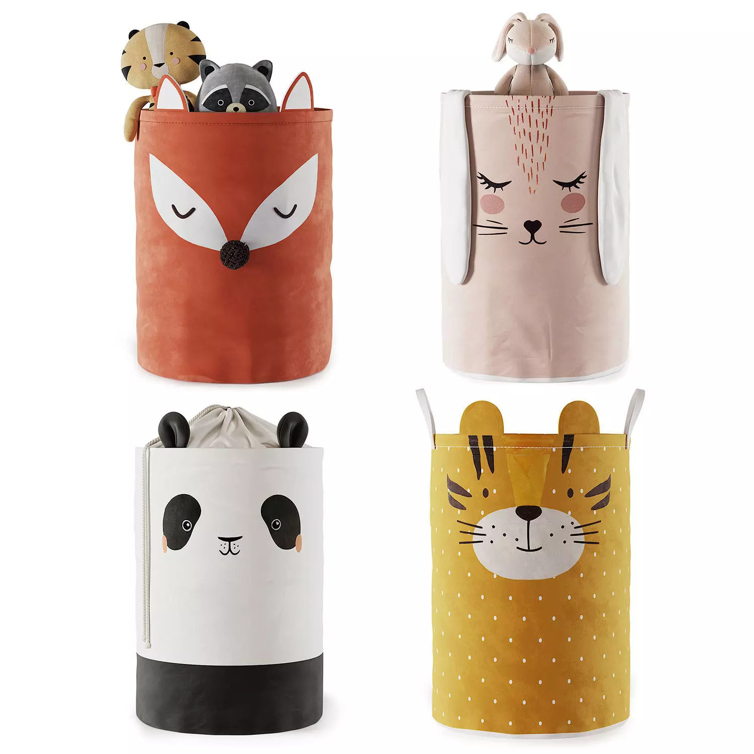 Kids Storage Baskets 01 3D model_0