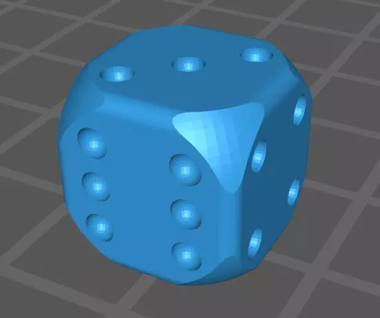 the dice with holes Free 3D print model_0