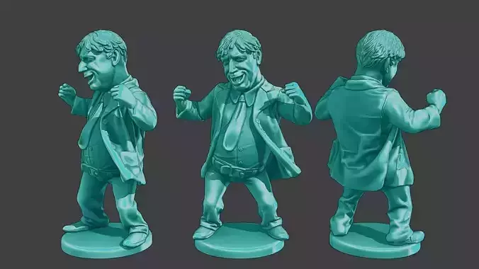 Boris Johnson Dance Meme 3D print model