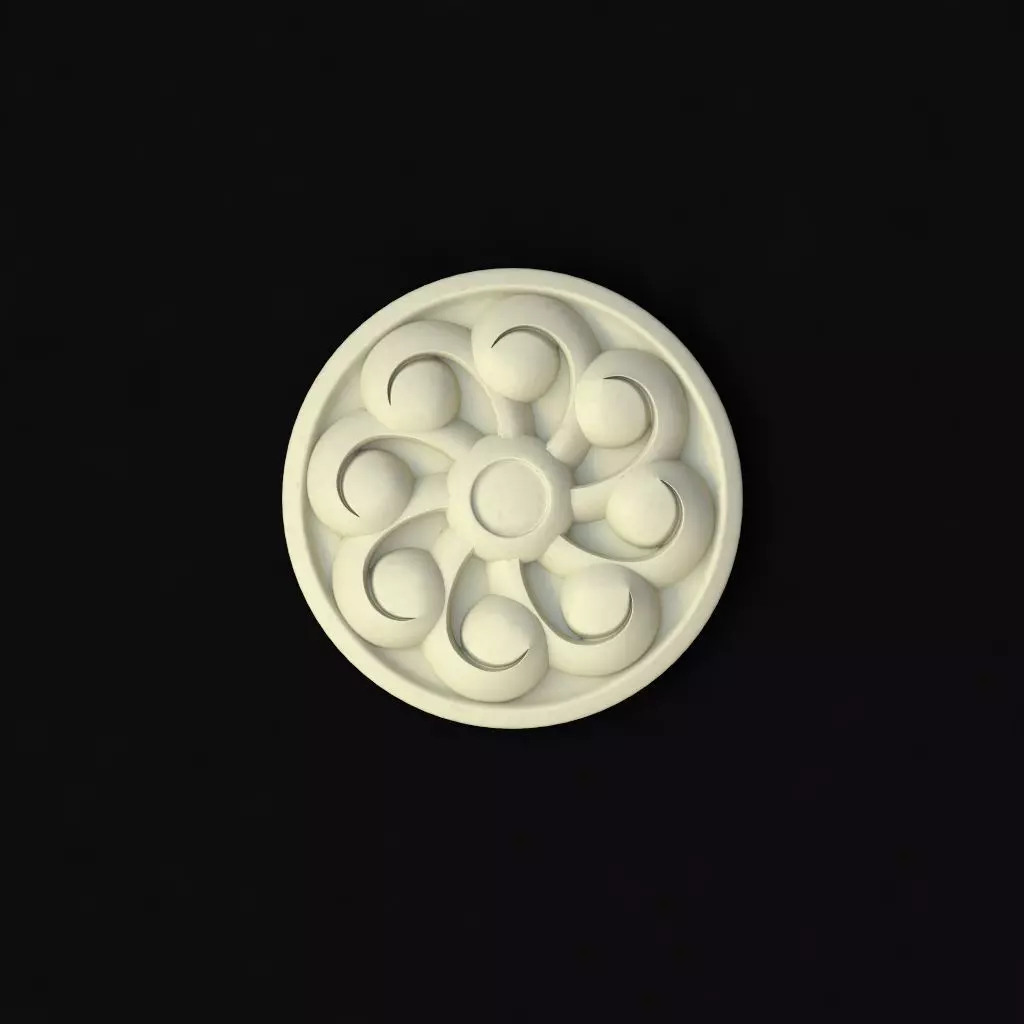 rosette flower Free 3D model