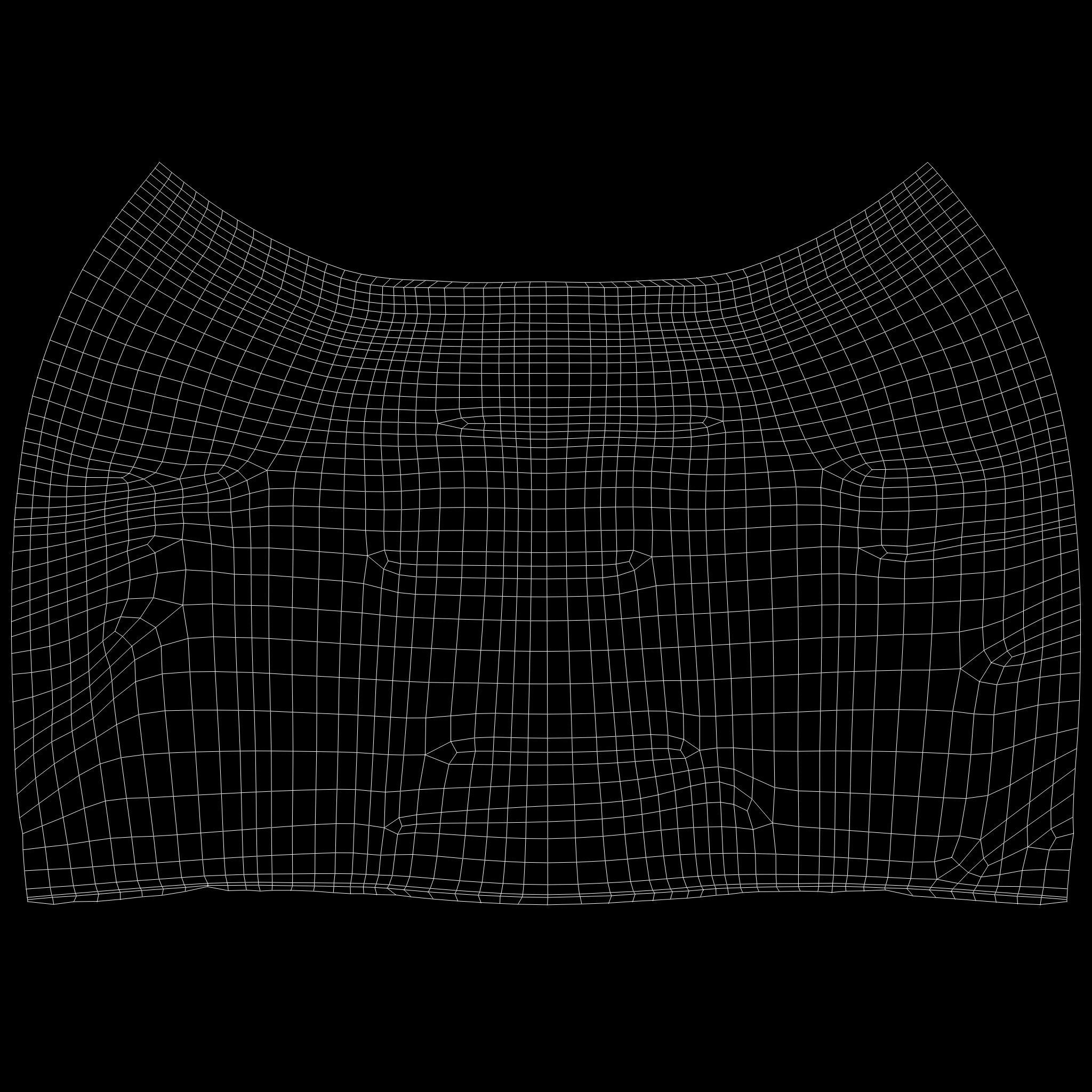 Pencil Skirt Low-poly 3D model_15