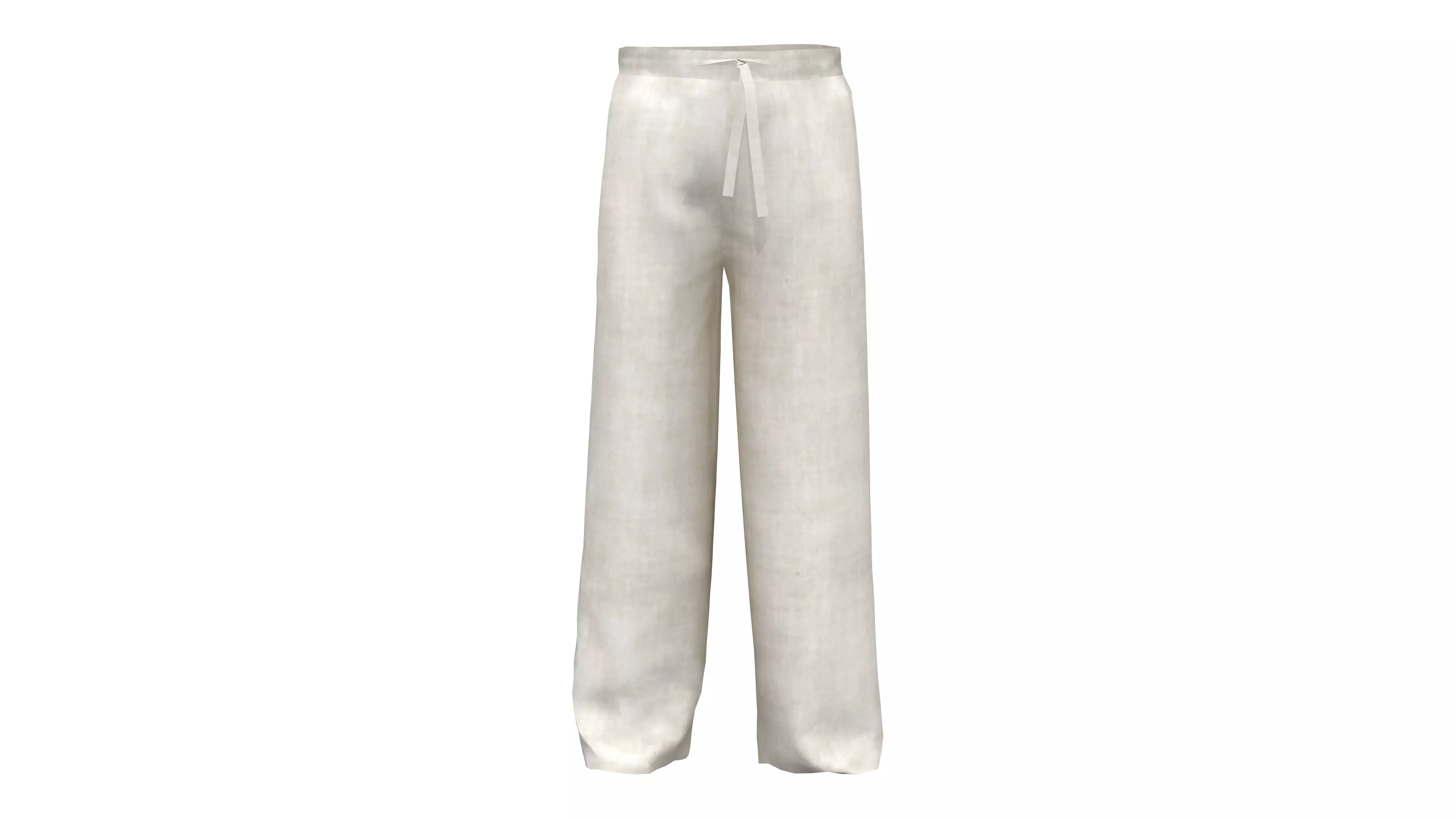 Mens Summer - Beach Pants Low-poly 3D model