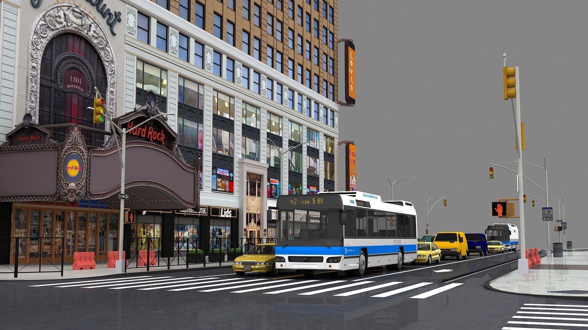 Paramount Building 3d Model 3D model_9