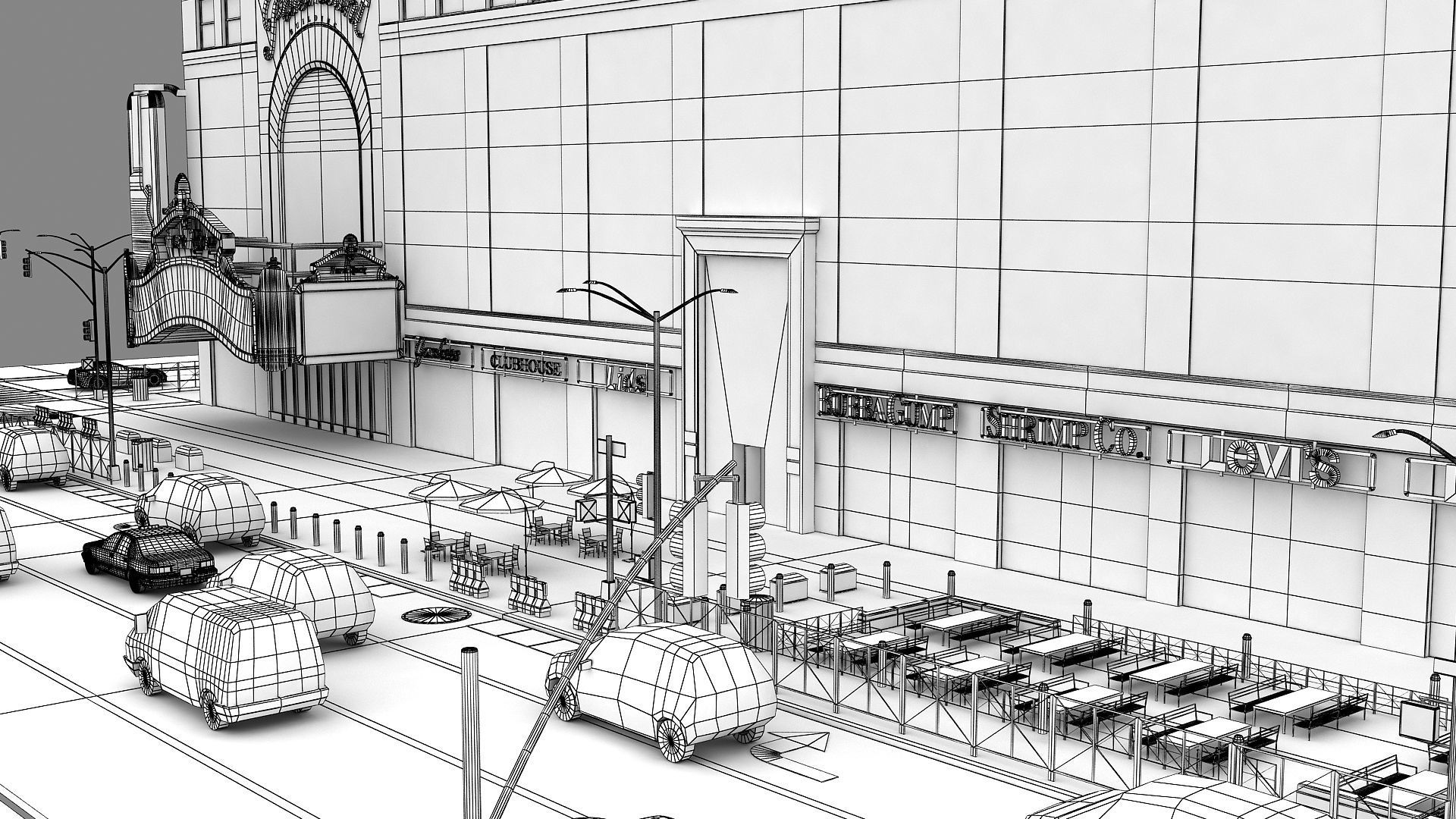 Paramount Building 3d Model 3D model_48