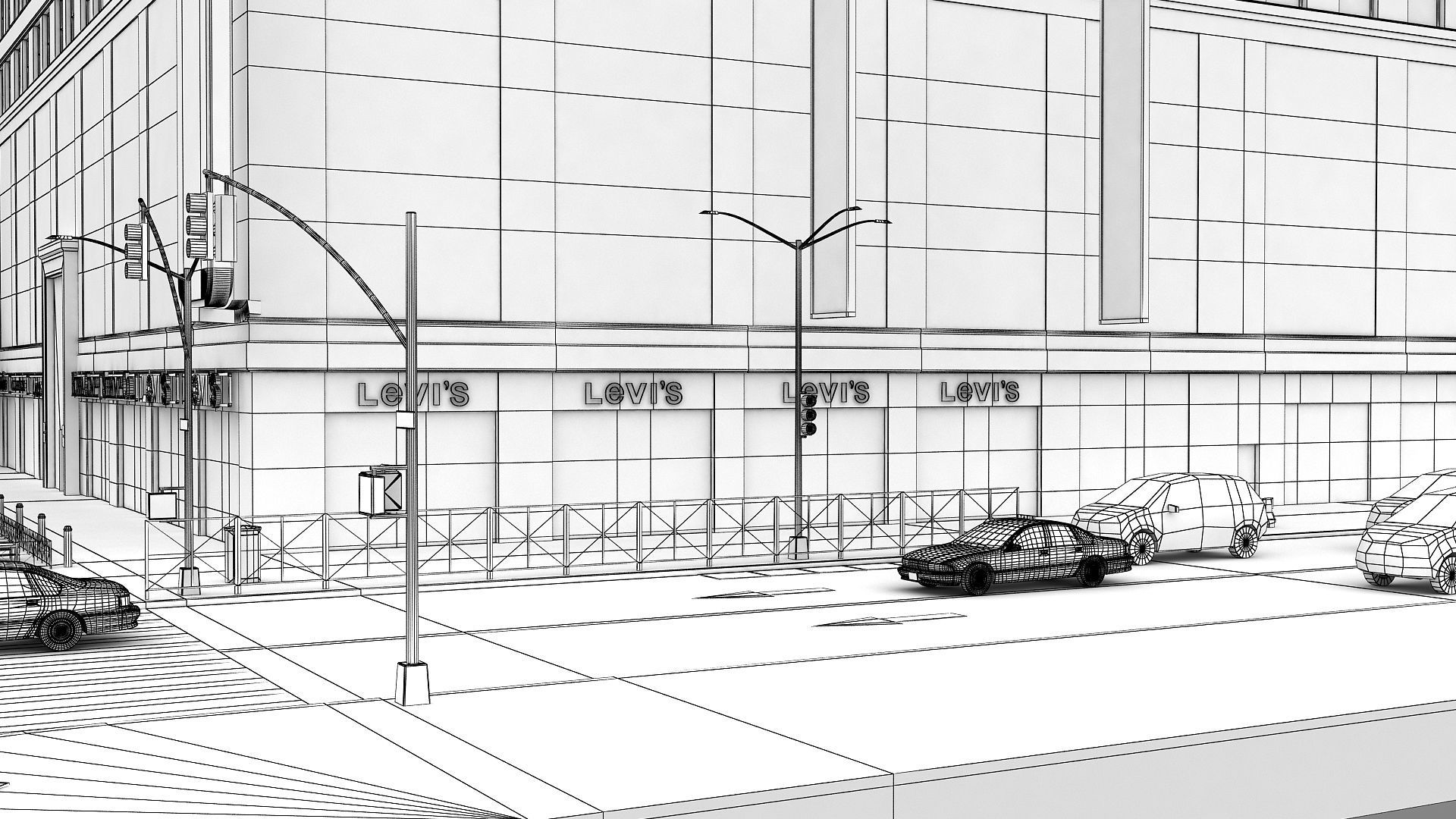 Paramount Building 3d Model 3D model_49