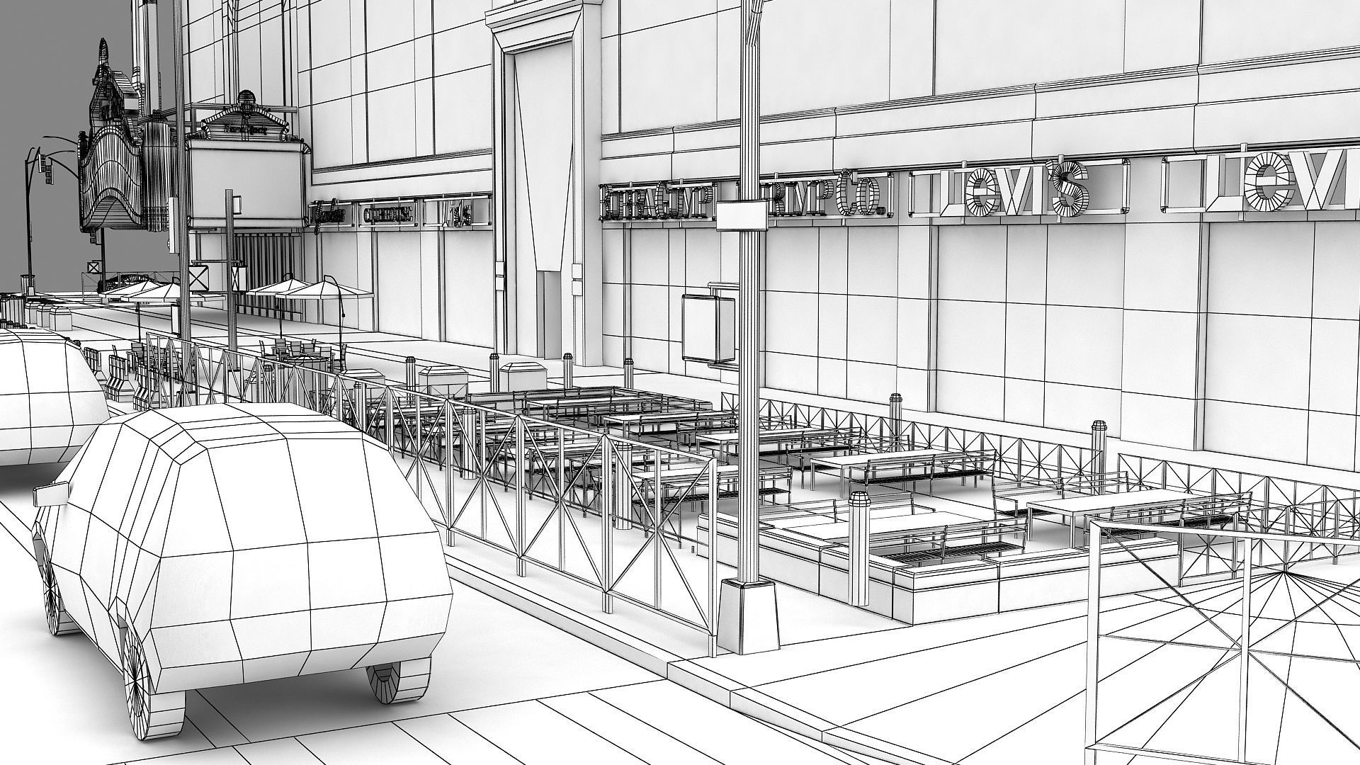 Paramount Building 3d Model 3D model_64