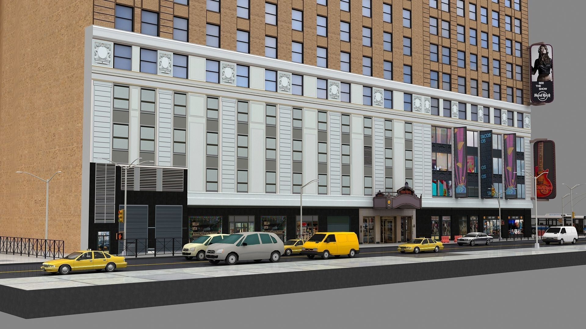 Paramount Building 3d Model 3D model_71