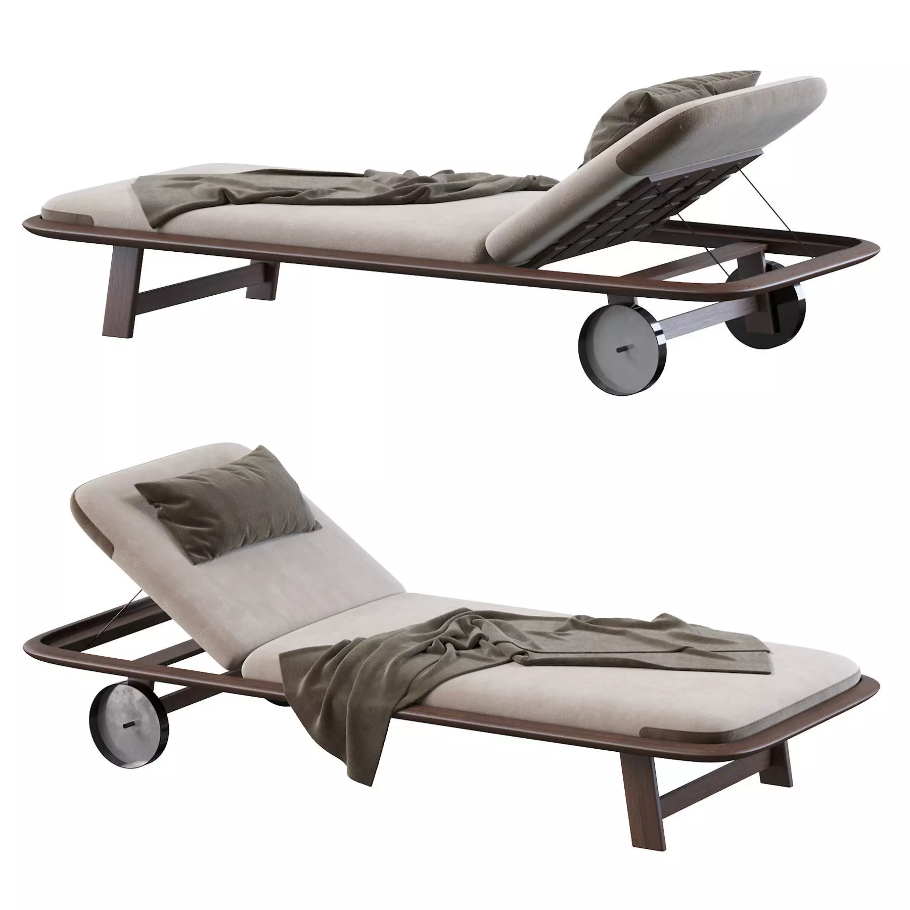 10th Tellaro Sun Lounger by Exteta 3D model_0