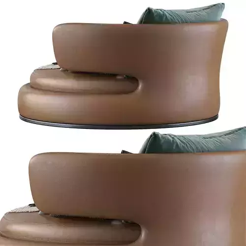 Amoenus Soft Maxalto Swivel Sofa 3D model