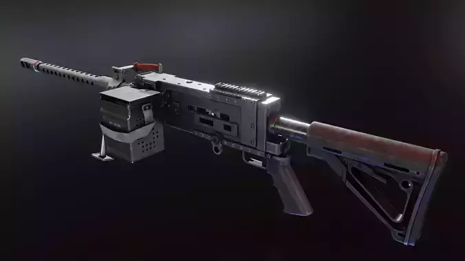 M2 Stinger AR mod Low-poly 3D model