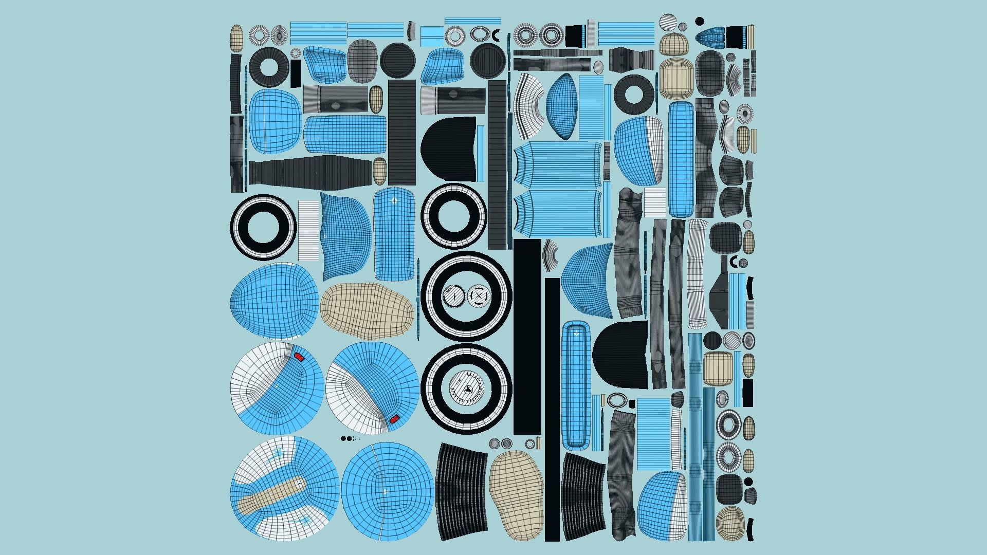 10 Motorcycle Cartoon B Collection - Custom Vehicle Design _78