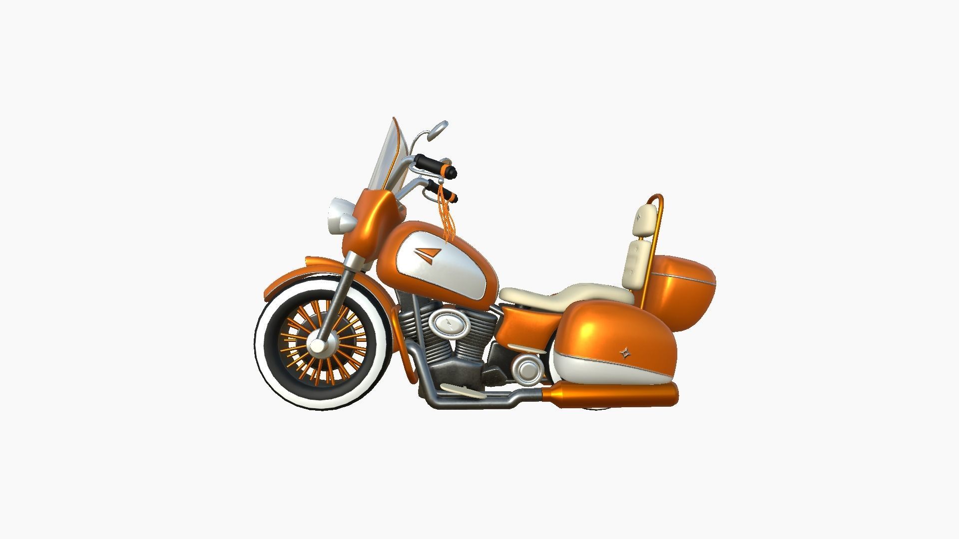 10 Motorcycle Cartoon B Collection - Custom Vehicle Design _32