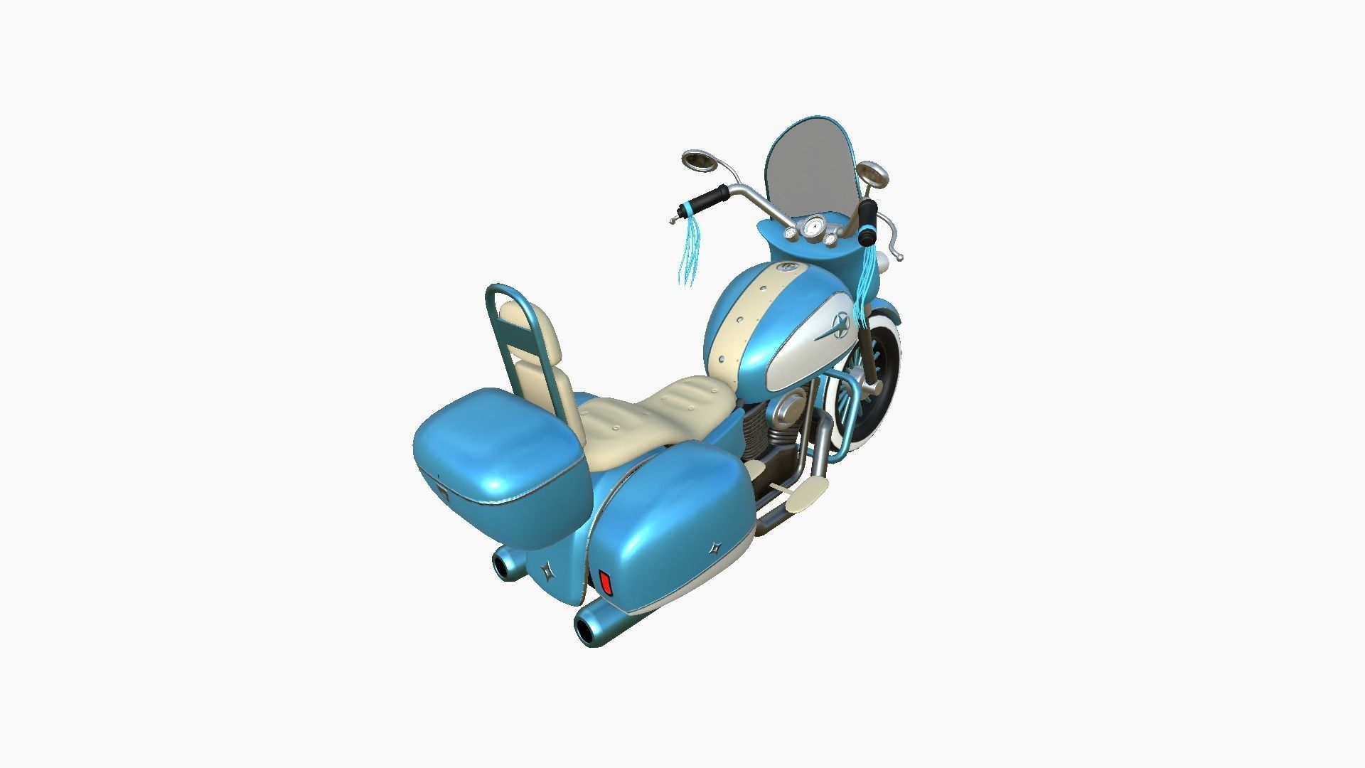 10 Motorcycle Cartoon B Collection - Custom Vehicle Design _43