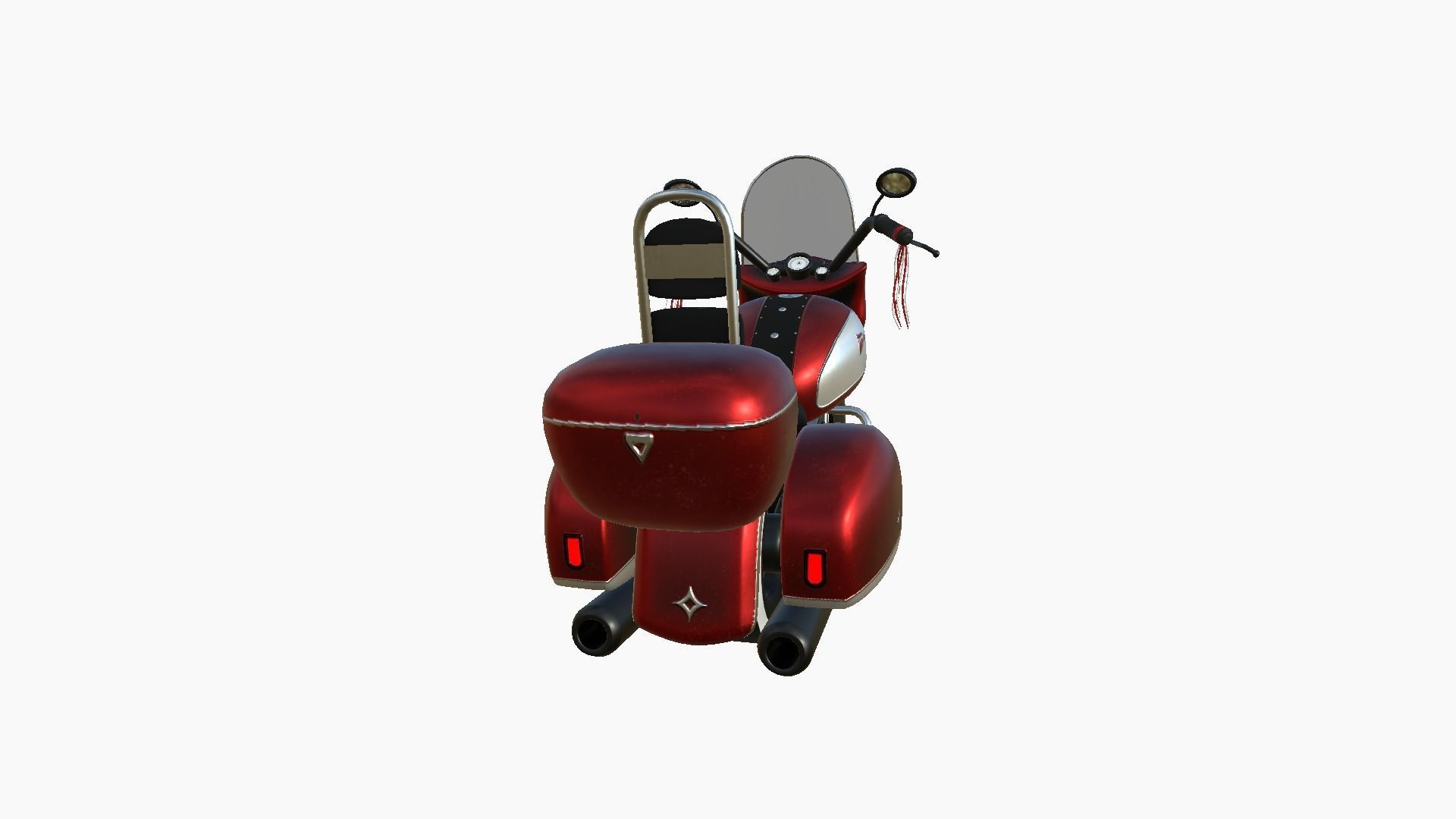 10 Motorcycle Cartoon B Collection - Custom Vehicle Design _31