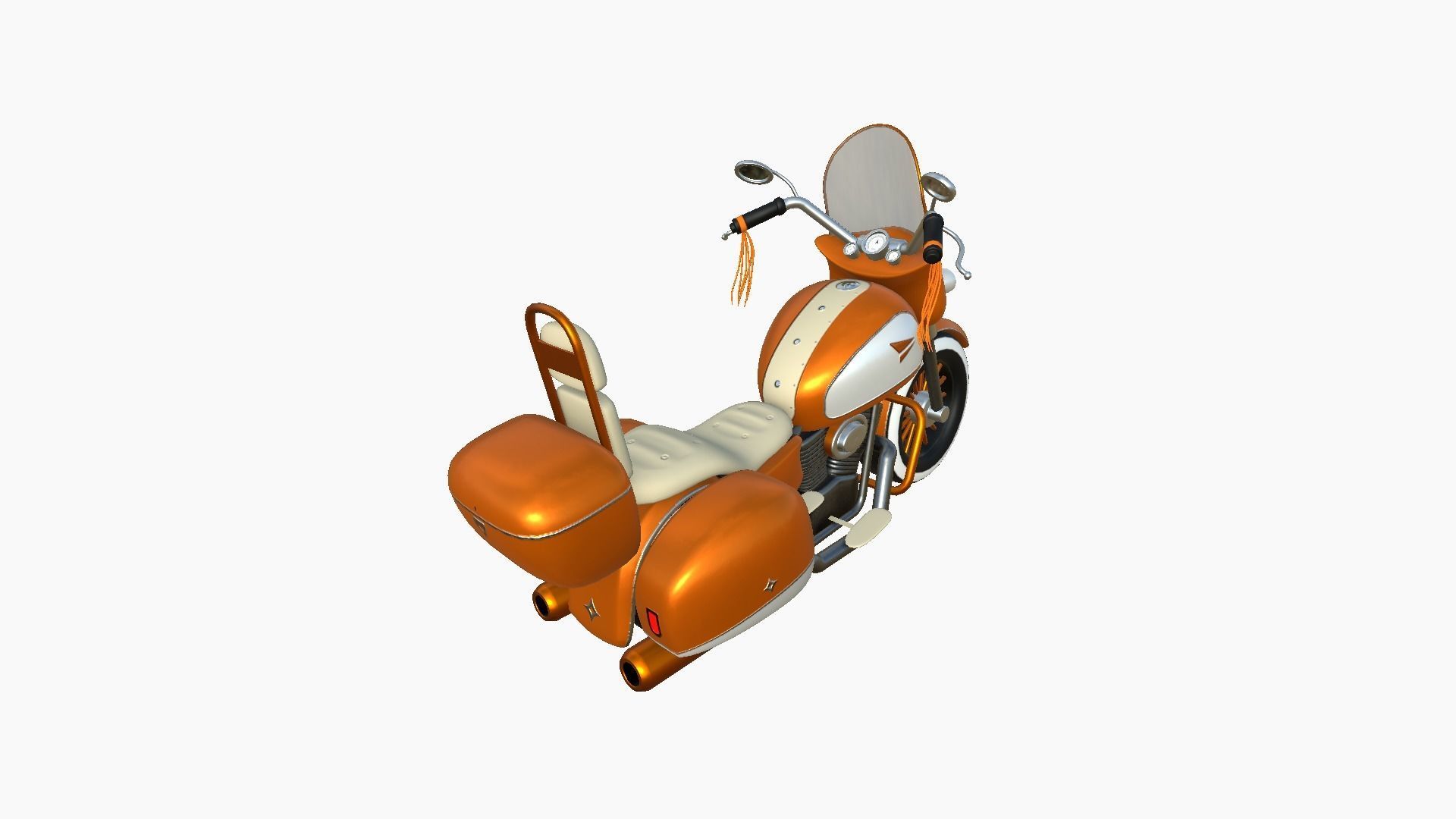 10 Motorcycle Cartoon B Collection - Custom Vehicle Design _27