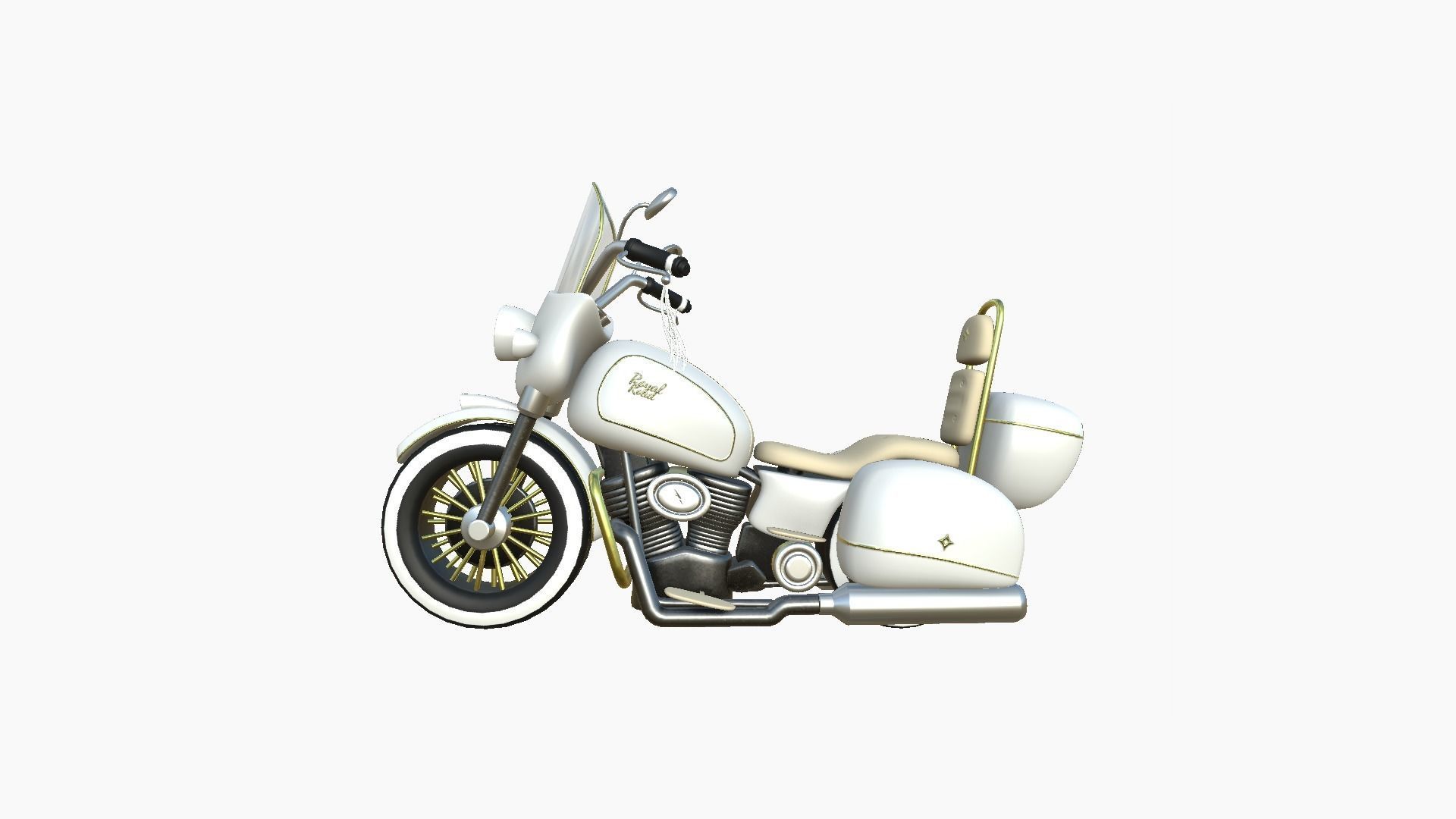 10 Motorcycle Cartoon B Collection - Custom Vehicle Design _62