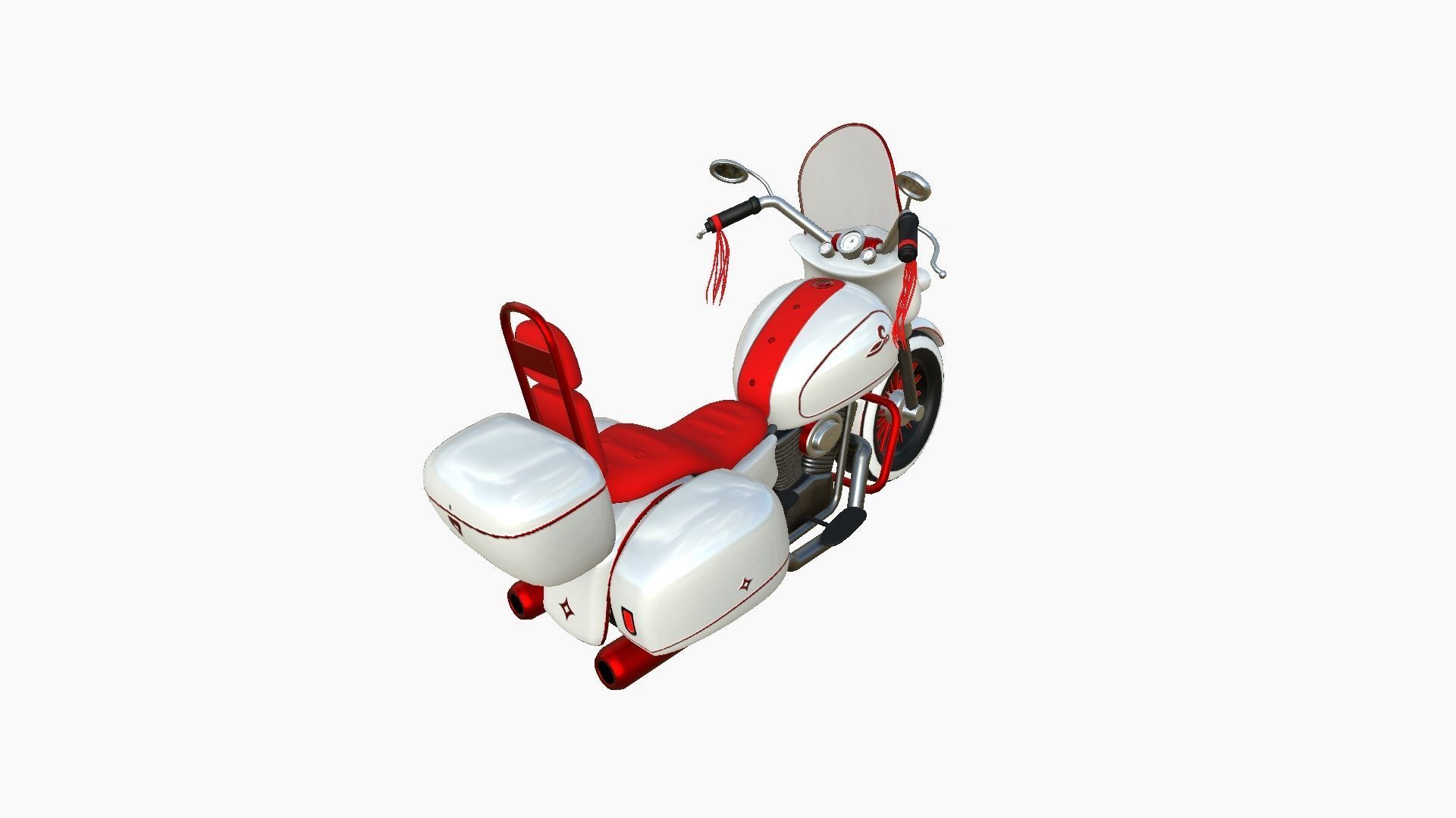 10 Motorcycle Cartoon B Collection - Custom Vehicle Design _34
