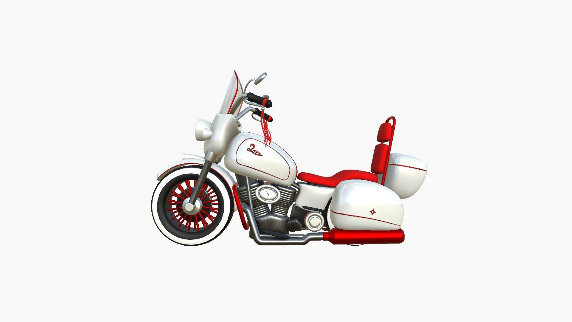 10 Motorcycle Cartoon B Collection - Custom Vehicle Design _49