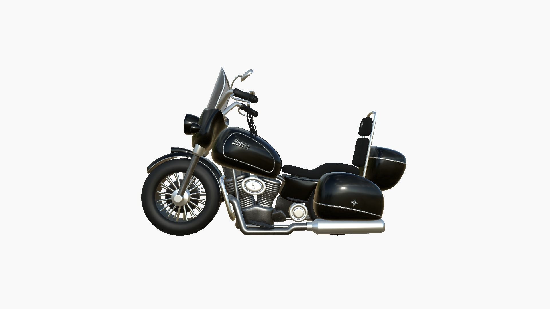 10 Motorcycle Cartoon B Collection - Custom Vehicle Design _55