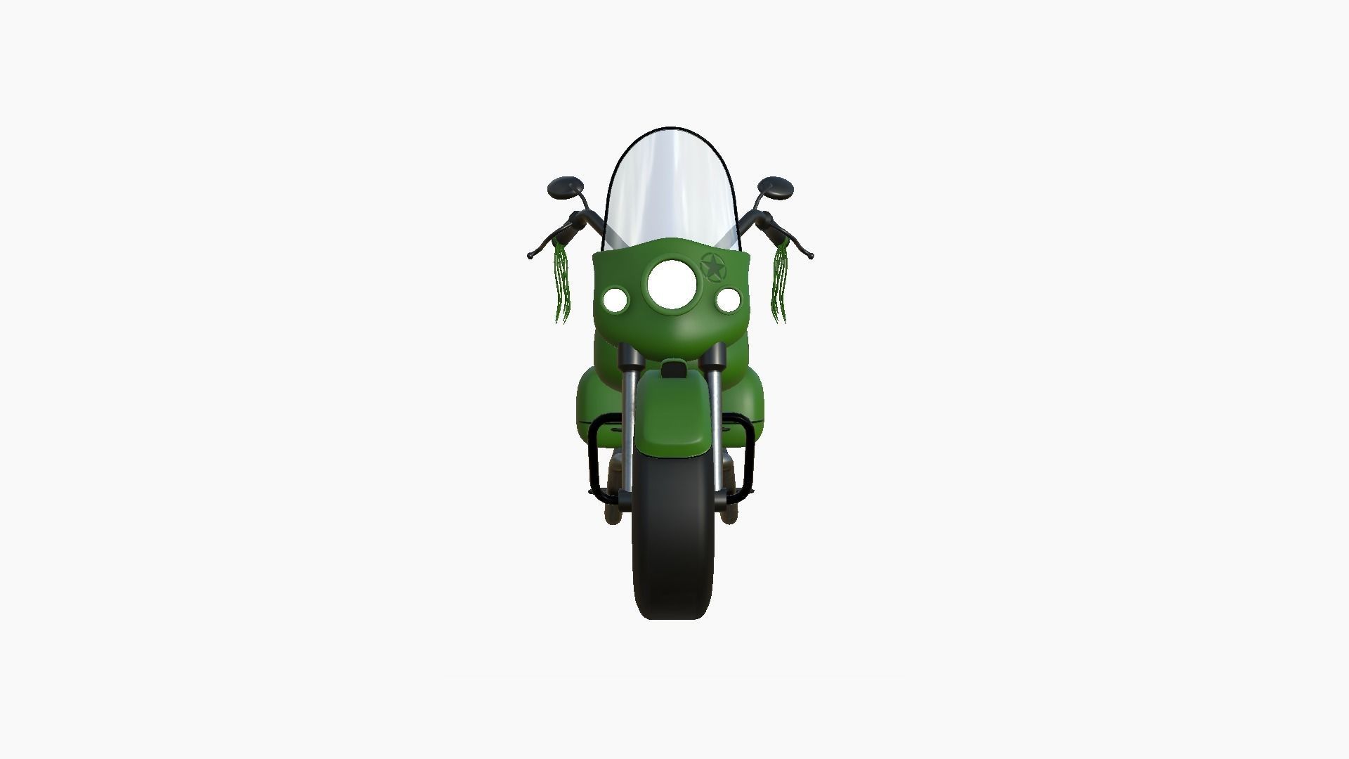 10 Motorcycle Cartoon B Collection - Custom Vehicle Design _54