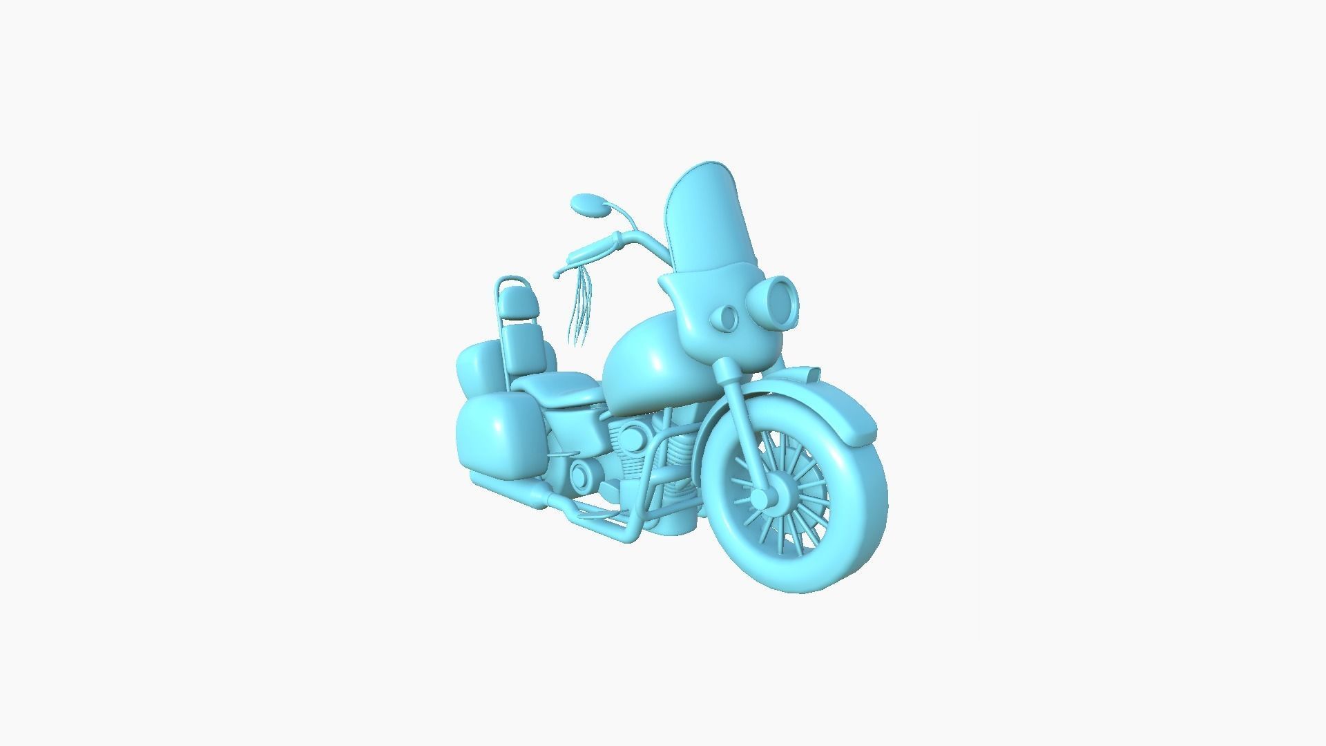 10 Motorcycle Cartoon B Collection - Custom Vehicle Design _15