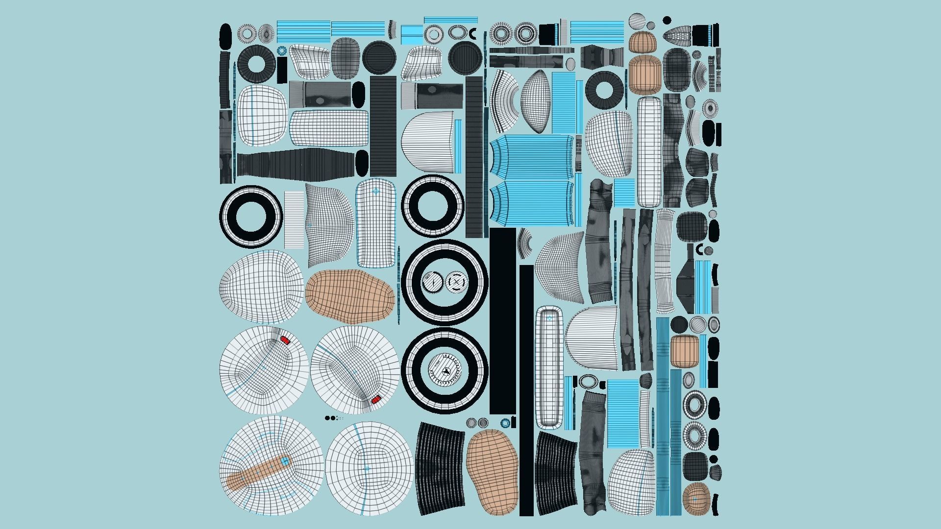 10 Motorcycle Cartoon B Collection - Custom Vehicle Design _69