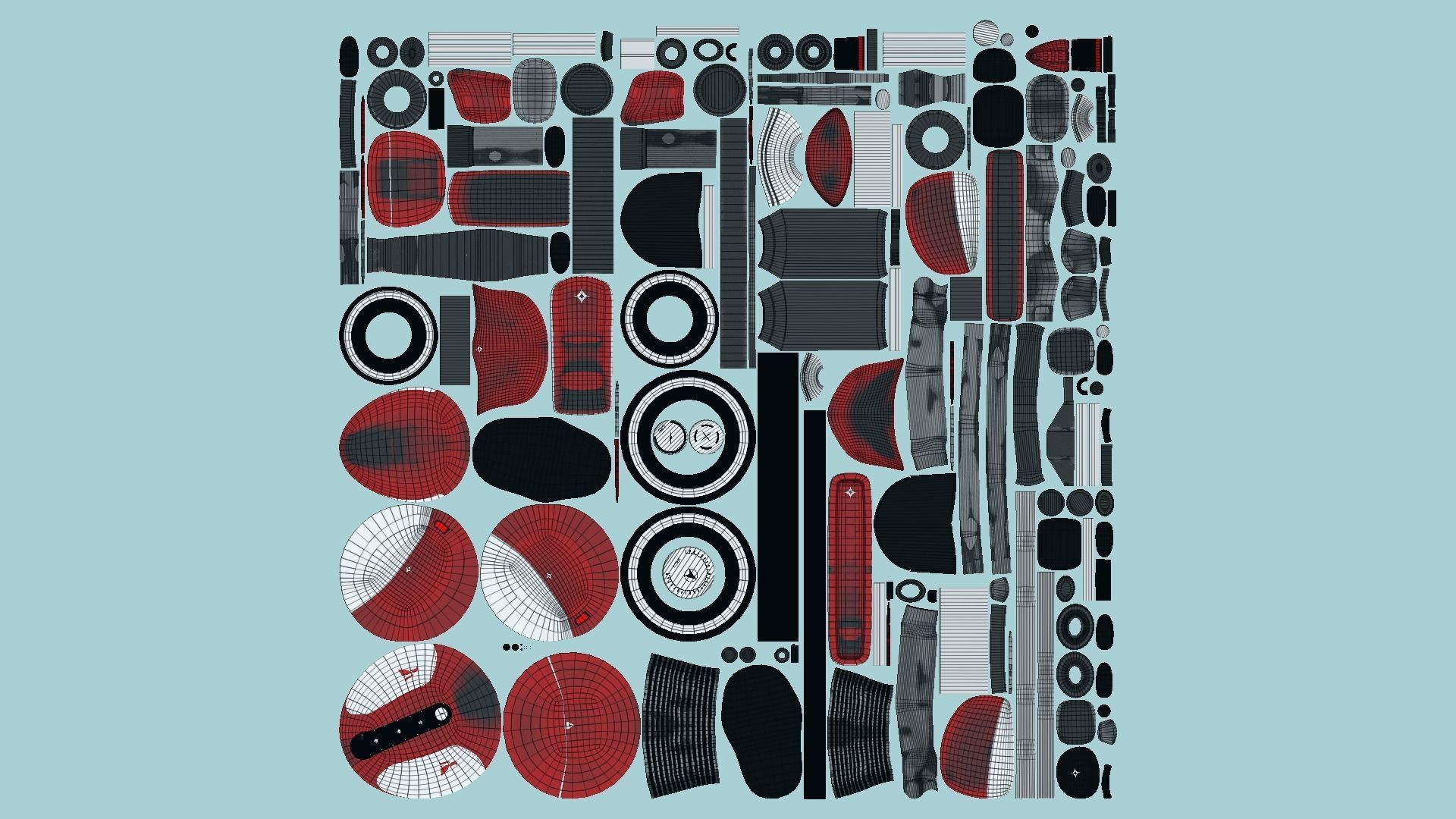 10 Motorcycle Cartoon B Collection - Custom Vehicle Design _81