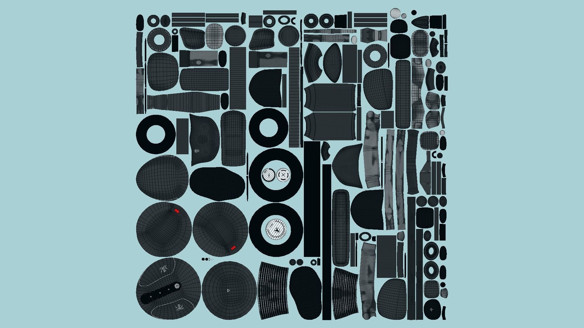 10 Motorcycle Cartoon B Collection - Custom Vehicle Design _74