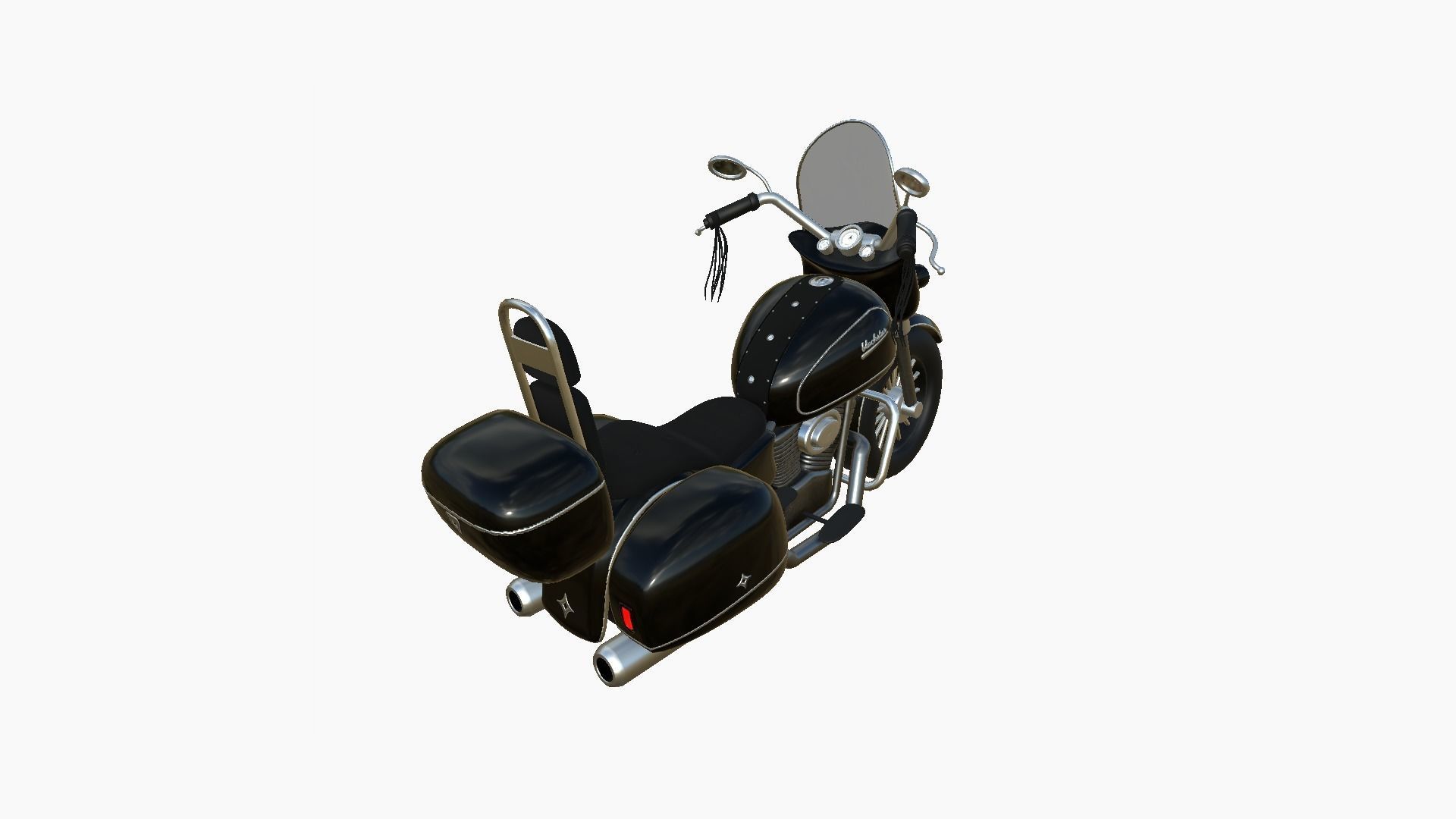 10 Motorcycle Cartoon B Collection - Custom Vehicle Design _41