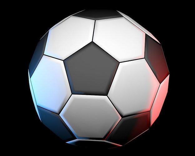 football BALL  Free low-poly 3D model
