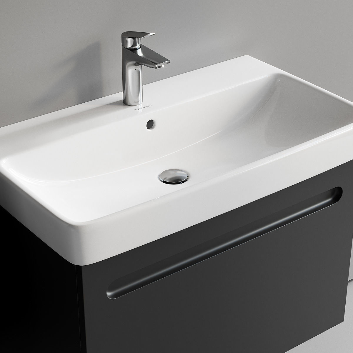 Duravit NO 1 Vanity Unit Set 1 3D model_1