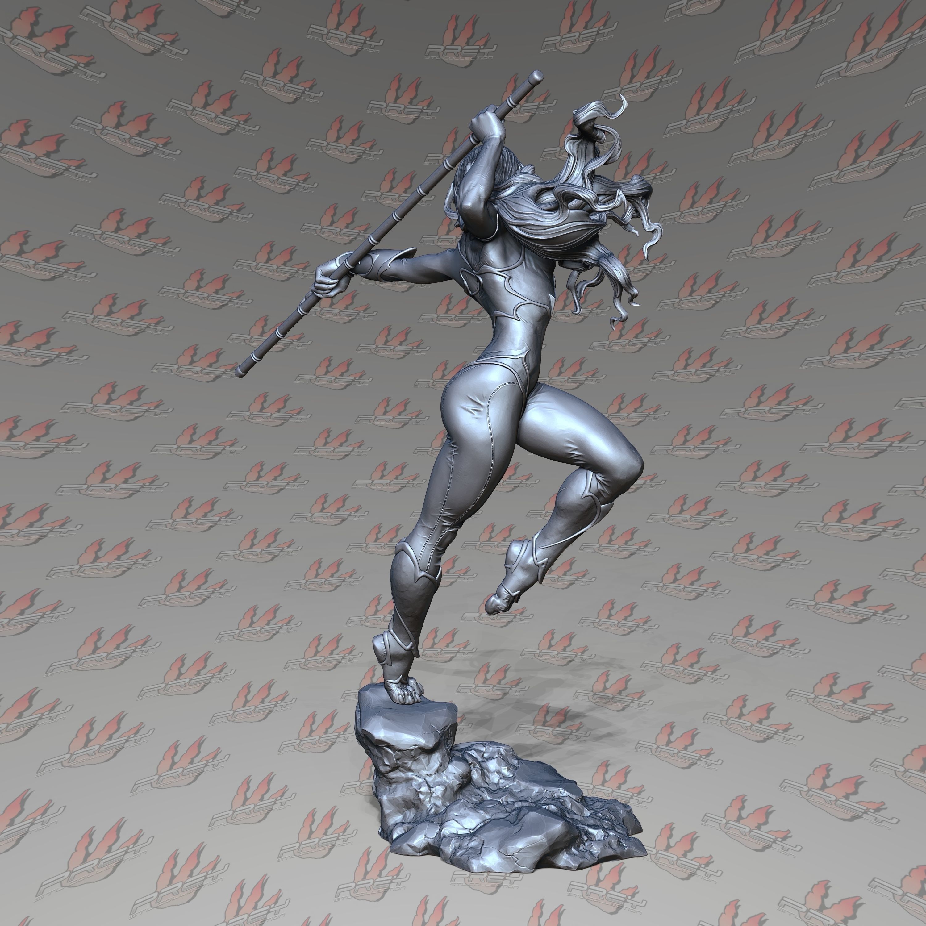 Cheetara 32mm 3D print model_4