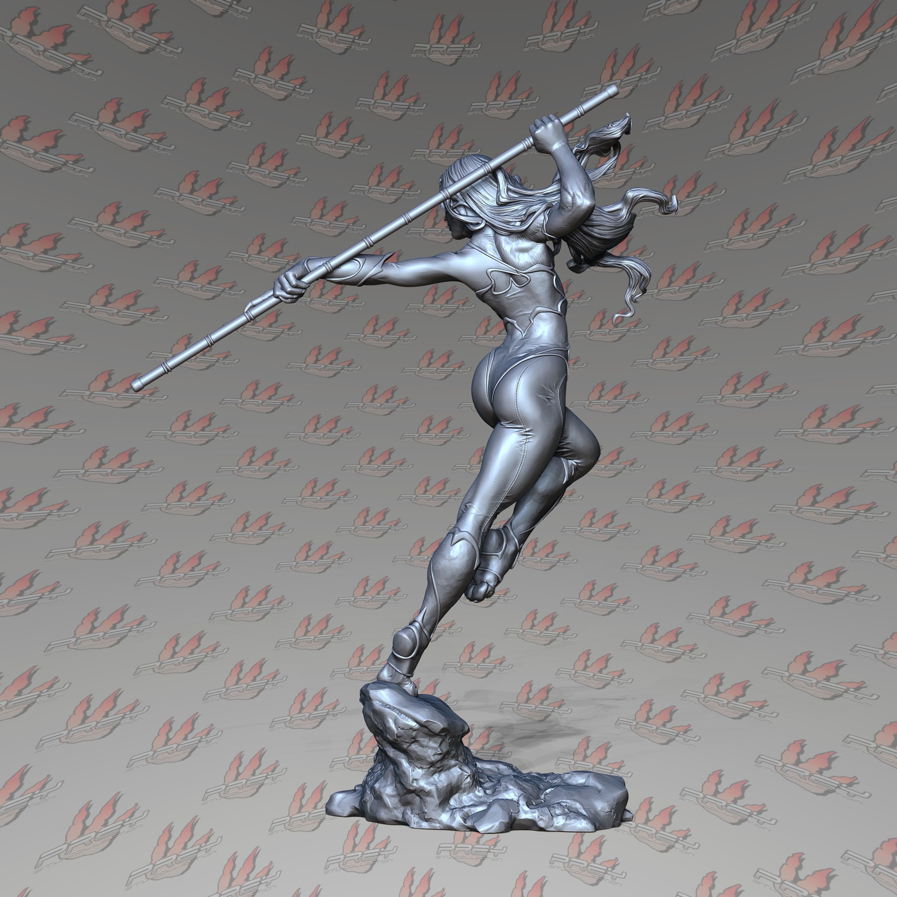 Cheetara 32mm 3D print model_5