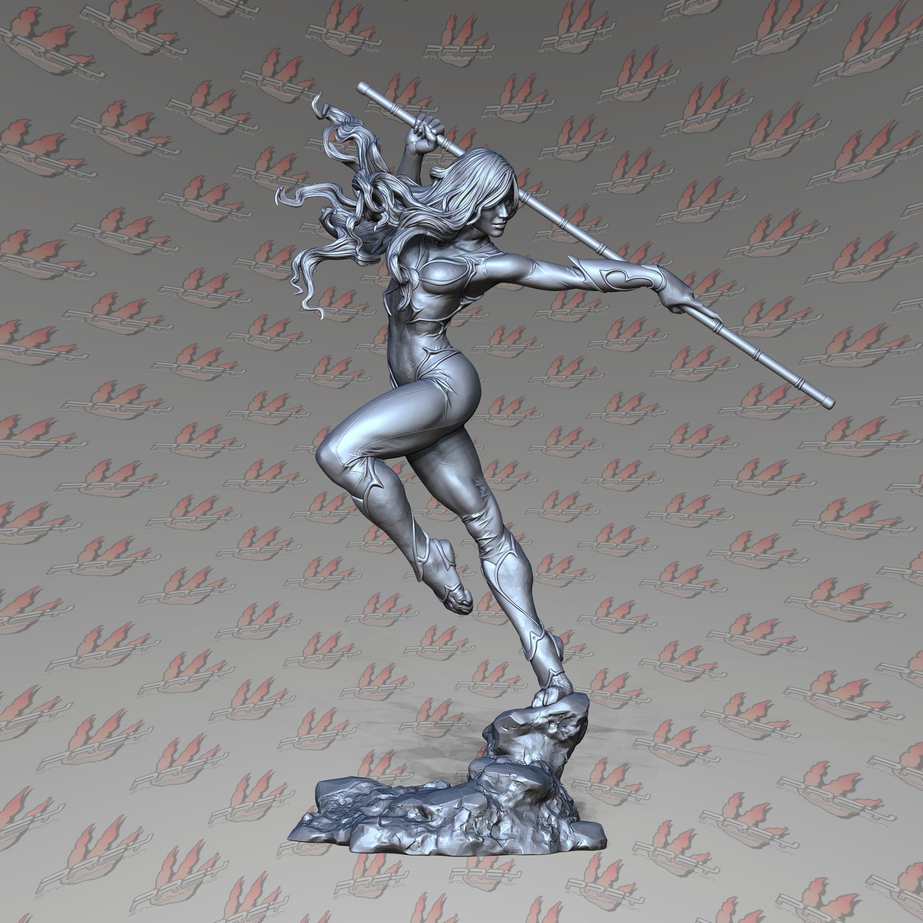 Cheetara 32mm 3D print model_2